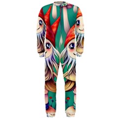 Toadstools For Charm Work Onepiece Jumpsuit (men)