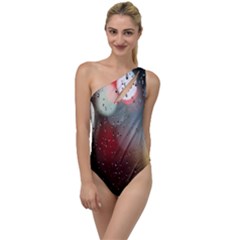 Rain On Window To One Side Swimsuit