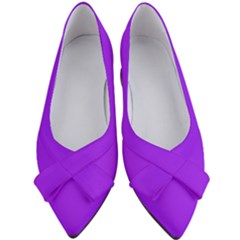 Veronica Purple	 - 	bow Heels