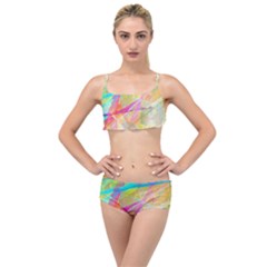 Abstract-14 Layered Top Bikini Set