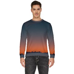 Sky Gradient Men s Fleece Sweatshirt