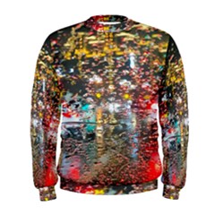 Water Droplets Men s Sweatshirt by artworkshop