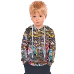 Water Droplets Kids  Overhead Hoodie