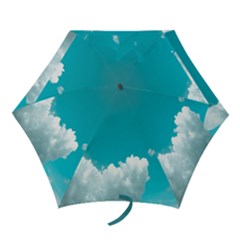 Clouds Hd Wallpaper Mini Folding Umbrellas