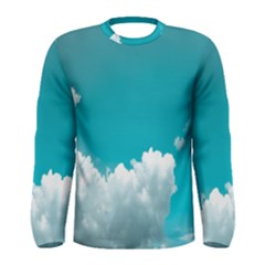 Clouds Hd Wallpaper Men s Long Sleeve Tee by artworkshop