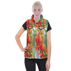 Gathering Sping Flowers Wallpapers Women s Button Up Vest