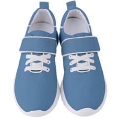 Air Force Blue	 - 	velcro Strap Shoes by ColorfulShoes