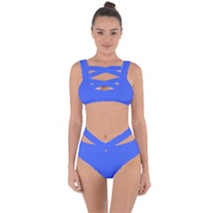 Screeming Blue	 - 	bandaged Up Bikini Set