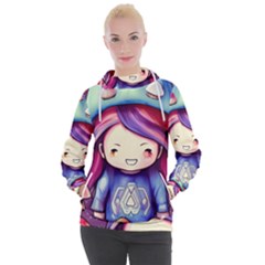 Liberty Cap Sacred Mushroom Charm Women s Hooded Pullover