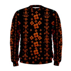 Oil Painted Bloom Brighten Up In The Night Men s Sweatshirt by pepitasart