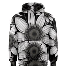 Sketch Flowers Art Background Photorealistic Men s Core Hoodie