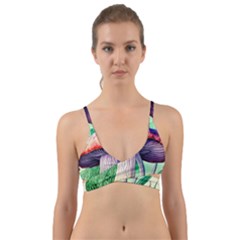 Prestidigitation And Legerdemain Wrap Around Bikini Top by GardenOfOphir