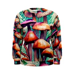 Charming Toadstool Women s Sweatshirt