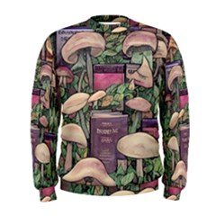 Spellbinding Mojo Mushroom Men s Sweatshirt by GardenOfOphir