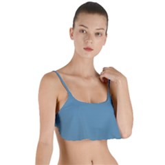 Niagara Blue	 - 	layered Top Bikini Top