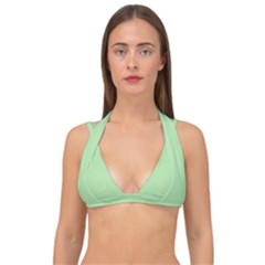 Thumb Green	 - 	double Strap Halter Bikini Top