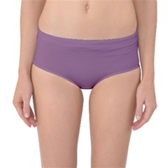 Antique Fuchsia Purple	 - 	mid-waist Bikini Bottoms by ColorfulSwimWear