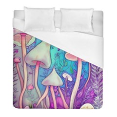 Magician s Charm Mushroom Duvet Cover (full/ Double Size)