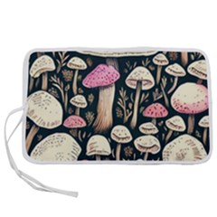 Spell Chanterelle Design Pen Storage Case (l) by GardenOfOphir