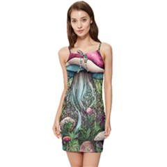 Craft Mushroom Summer Tie Front Dress by GardenOfOphir