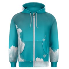 Clouds Hd Wallpaper Men s Zipper Hoodie