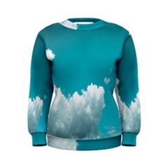 Clouds Hd Wallpaper Women s Sweatshirt