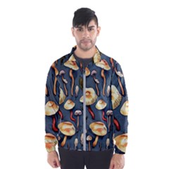 Forest Mushrooms Men s Windbreaker