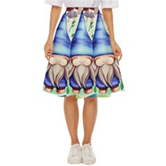 Tiny Mushroom Forest Scene Classic Short Skirt