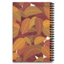 Watercolor Leaves Leaf Orange 5.5  x 8.5  Notebook View4