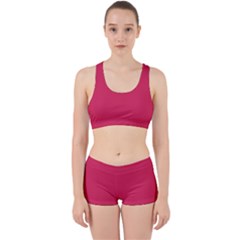 Cerise Pink	 - 	work It Out Gym Set by ColorfulSportsWear