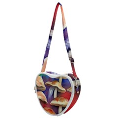 Mushroom Heart Shoulder Bag