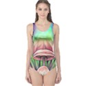 Tiny Forest Mushrooms One Piece Swimsuit View1