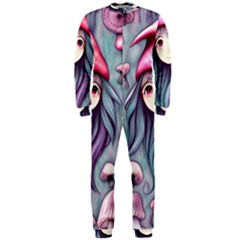 Witchy Mushroom Forest Onepiece Jumpsuit (men)