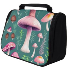 Tiny Historical Mushroom Full Print Travel Pouch (big) by GardenOfOphir