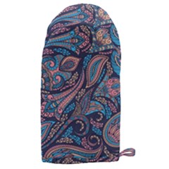 Background Ornament Paisley Microwave Oven Glove