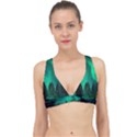 Aurora Northern Lights Phenomenon Atmosphere Sky Classic Banded Bikini Top View1