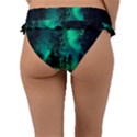 Aurora Northern Lights Celestial Magical Astronomy Frill Bikini Bottoms View2