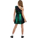 Aurora Northern Lights Celestial Magical Astronomy Kids  One Shoulder Party Dress View4