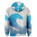 Wave Tsunami Tidal Wave Ocean Sea Water Men s Zipper Hoodie View2