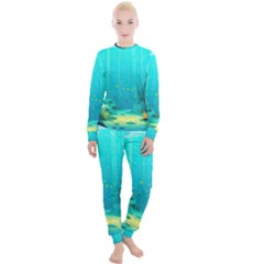 Intro Youtube Background Wallpaper Aquatic Water Women s Lounge Set by Pakemis