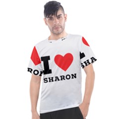 I Love Sharon Men s Sport Top by ilovewhateva