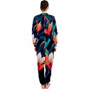 Tropical Flowers Floral Floral Pattern Patterns OnePiece Jumpsuit (Ladies) View2