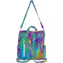 Fluid Art - Artistic And Colorful Crossbody Backpack View3