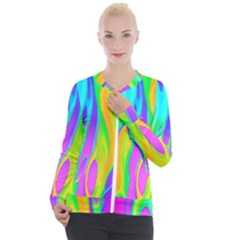 Fluid Background - Fluid Artist - Liquid - Fluid - Trendy Casual Zip Up Jacket by GardenOfOphir