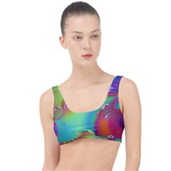 Modern Abstract Liquid Art Pattern The Little Details Bikini Top by GardenOfOphir