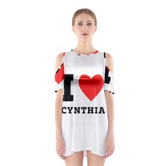 I Love Cynthia Shoulder Cutout One Piece Dress by ilovewhateva