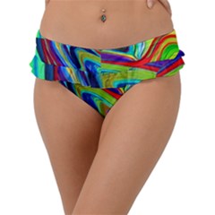 Fluid Forms Frill Bikini Bottoms by GardenOfOphir