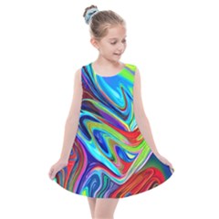 Fluid Forms Kids  Summer Dress by GardenOfOphir