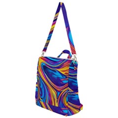 Dancing In The Liquid Light Crossbody Backpack by GardenOfOphir