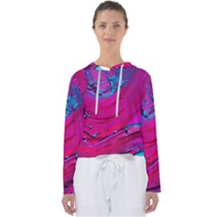 Fluid Art Pattern Women s Slouchy Sweat by GardenOfOphir